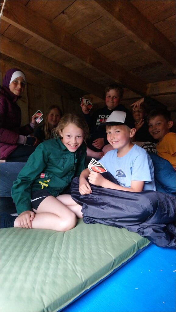 Lejrskole og sheltertur på Boddum-Ydby Friskole og Børnehus